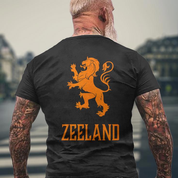 Zeeland オランダ オランダ メンズTシャツ バックプリント 高齢者への贈り物
