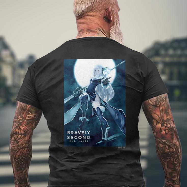 【公式】ブレイブリーセカンド：マグノリア メンズTシャツ バックプリント 高齢者への贈り物