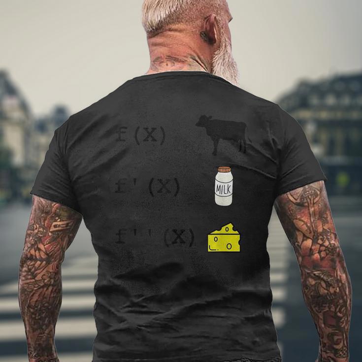 おもしろい 派生分析 数学 数学 先生 生徒 メンズTシャツ バックプリント 高齢者への贈り物