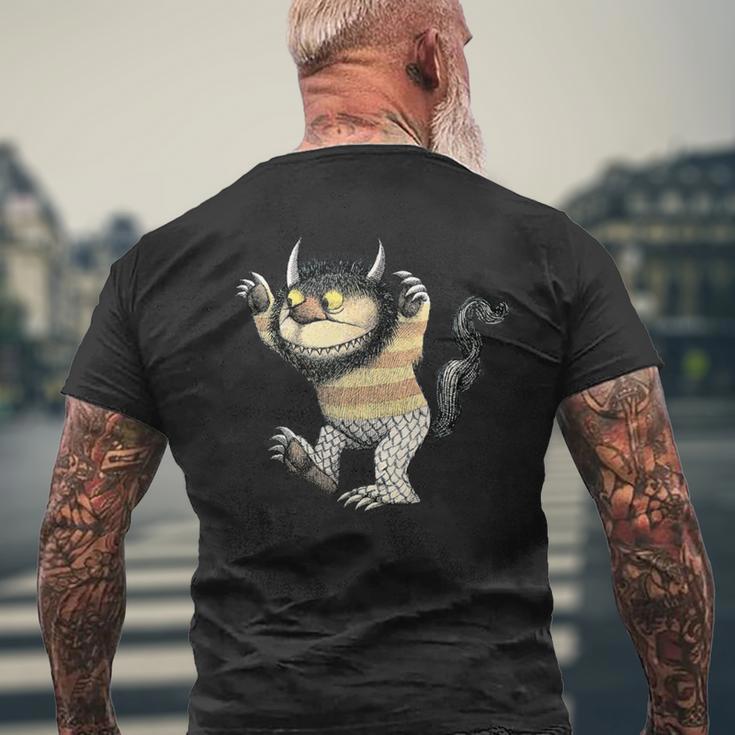 かいじゅうたちのいるところキャロル メンズTシャツ バックプリント 高齢者への贈り物