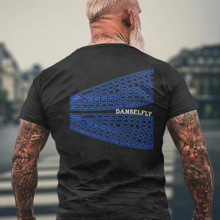 とんぼ トンボ イトトンボ 長袖tシャツ メンズTシャツ バックプリント 高齢者への贈り物