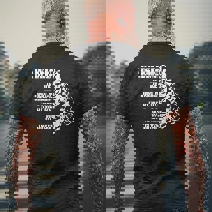 アメリカンフットボール トレーニング用品 ラインマン フットボール選手 長袖tシャツ メンズTシャツ バックプリント 高齢者への贈り物