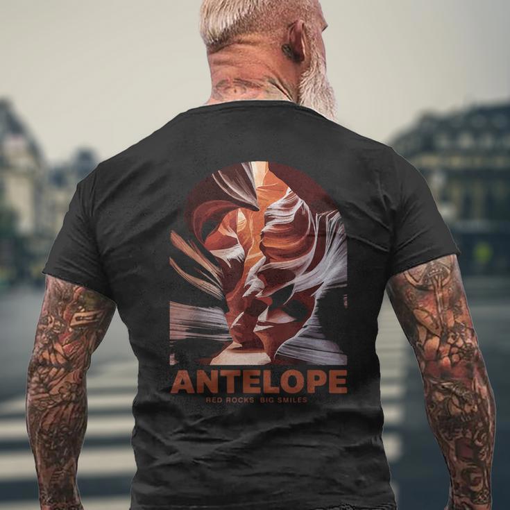 アンテロープレッドロックス アリゾナキャニオン メンズTシャツ バックプリント 高齢者への贈り物