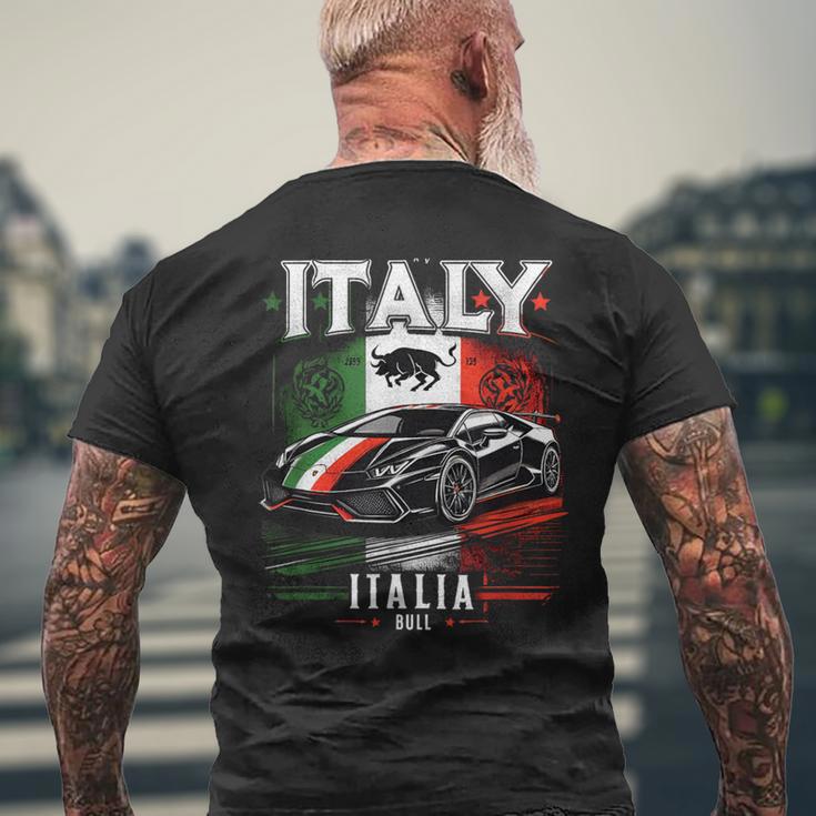 イタリアンブル スー アヴェンタドール メンズTシャツ バックプリント 高齢者への贈り物