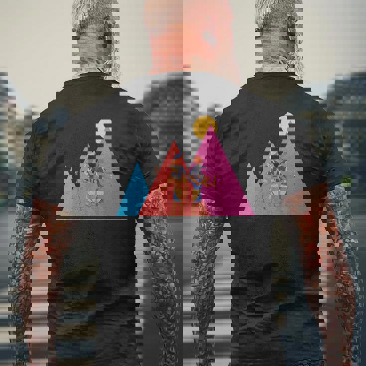 エジプトのピラミッド I エジプトの神々 考古学 エジプト 長袖tシャツ メンズTシャツ バックプリント 高齢者への贈り物