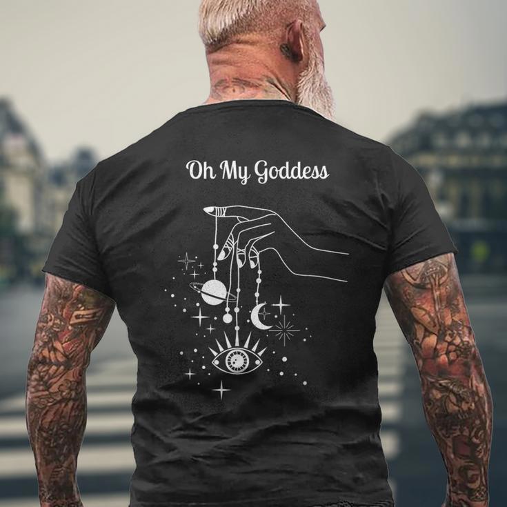 オー・マイ・ゴッデス メンズTシャツ バックプリント 高齢者への贈り物