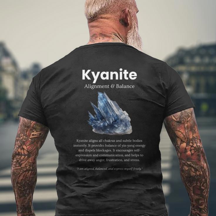 カイヤナイト宝石の意味 メンズTシャツ バックプリント 高齢者への贈り物