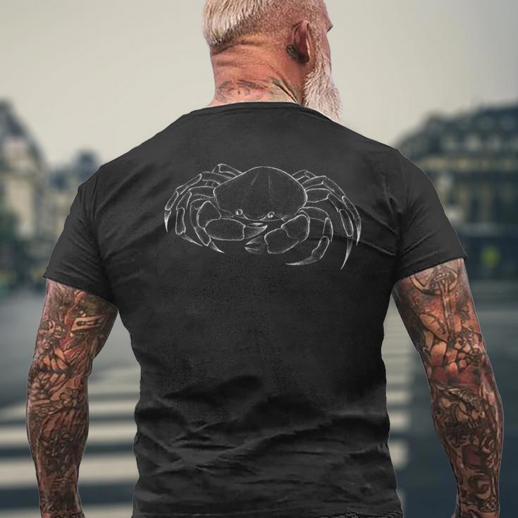 カニtシャツ カニ シュリンプ ミスターカニ 携帯電話ケース メンズTシャツ バックプリント 高齢者への贈り物