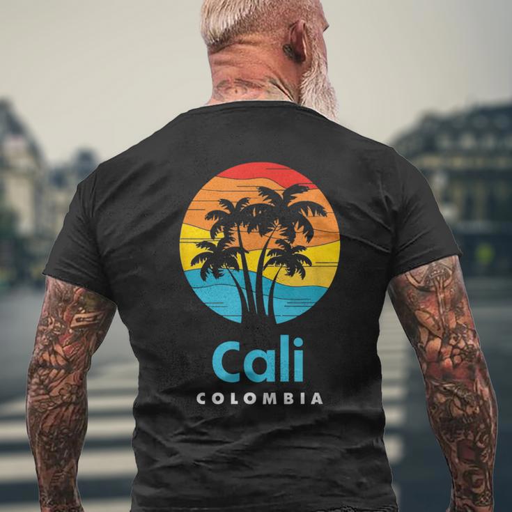カリ コロンビア メンズTシャツ バックプリント 高齢者への贈り物