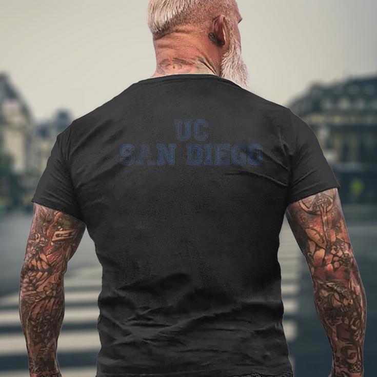 カリフォルニア大学サンディエゴ メンズTシャツ バックプリント 高齢者への贈り物