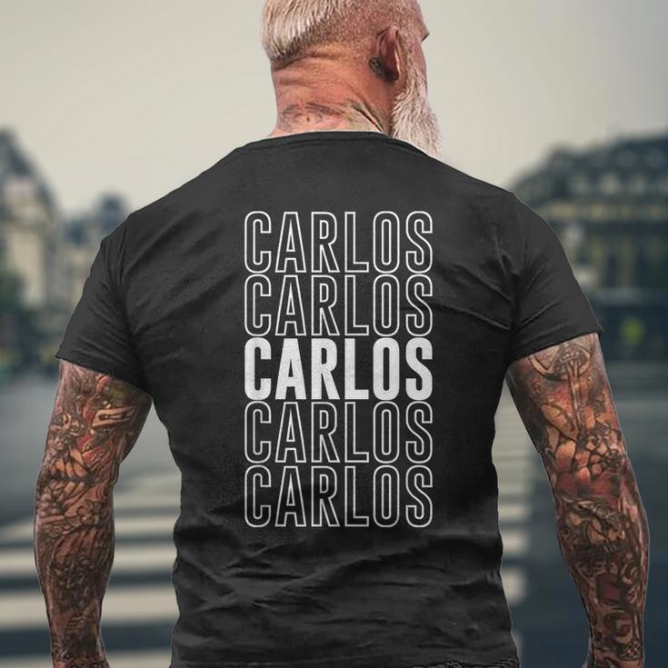 カルロス メンズTシャツ バックプリント 高齢者への贈り物