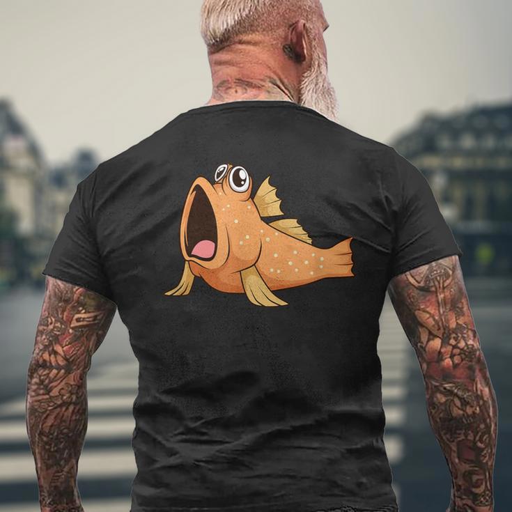 カワイイ ムツゴロウ メンズTシャツ バックプリント 高齢者への贈り物