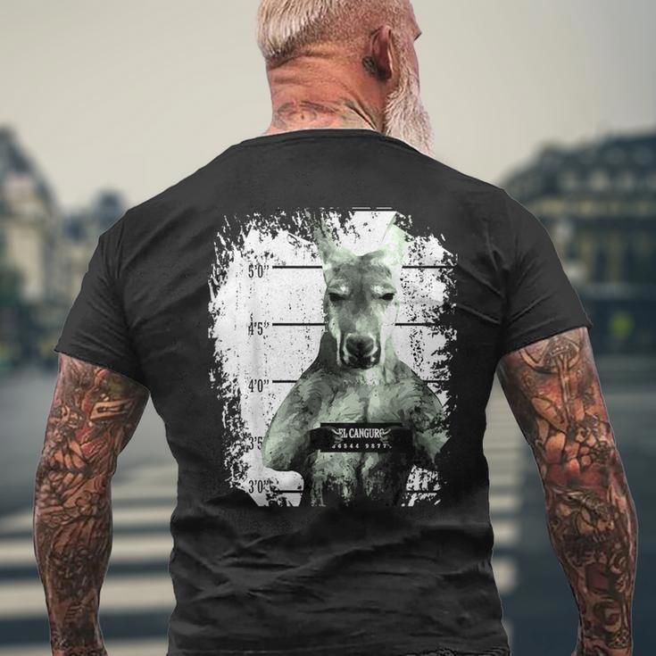 カンガルーアニマルラブシャツショップ メンズTシャツ バックプリント 高齢者への贈り物