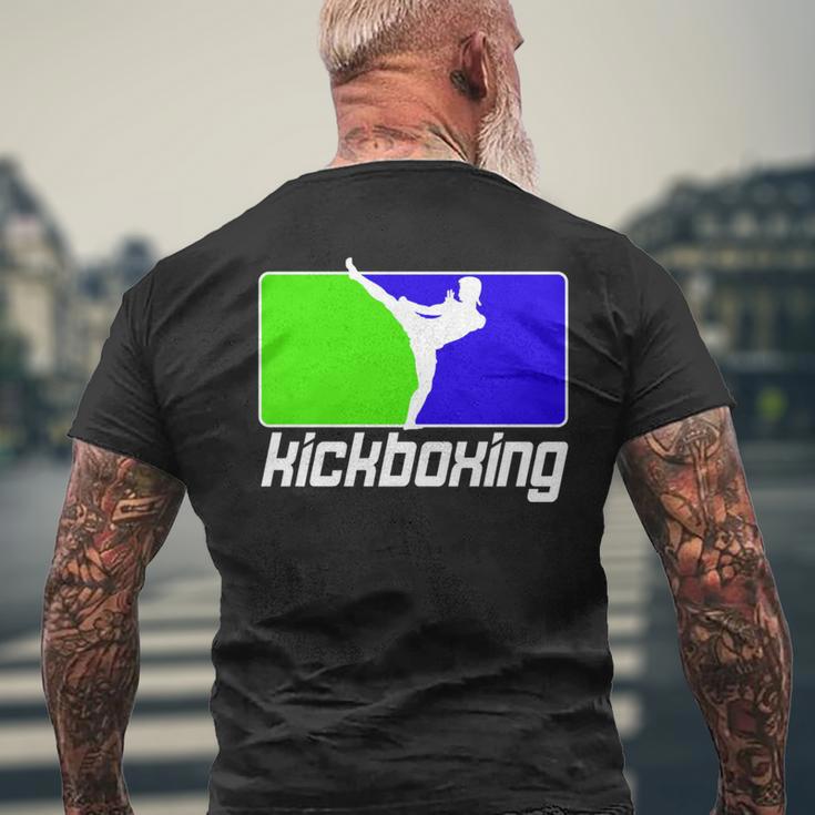 キックボクサー 格闘技 キックボクシング キックボクシング 長袖tシャツ メンズTシャツ バックプリント 高齢者への贈り物