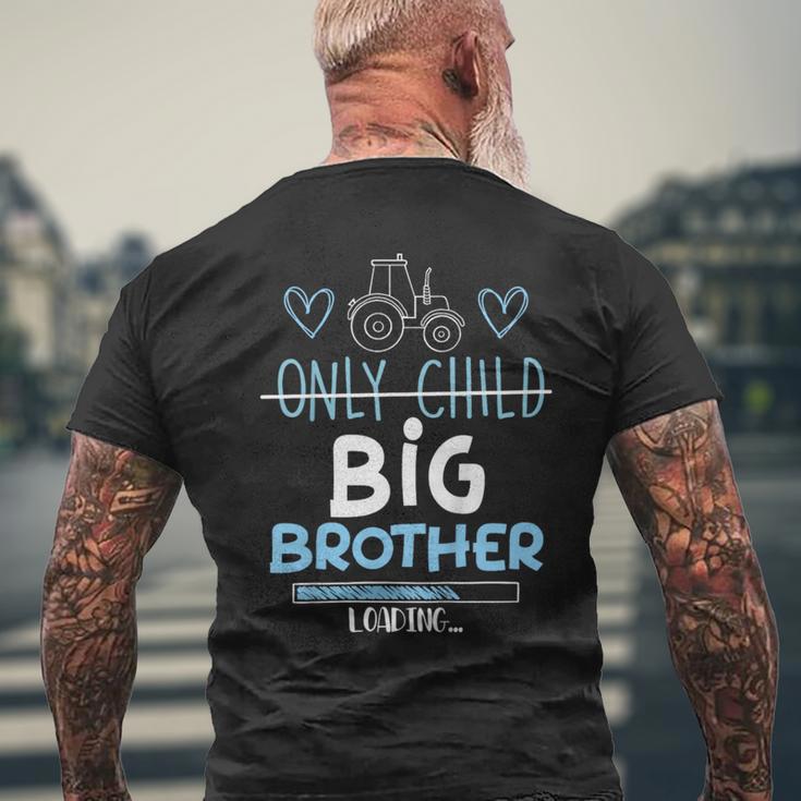 キッズ Big Brother Only Child Tractor Baby Reveal メンズTシャツ バックプリント 高齢者への贈り物