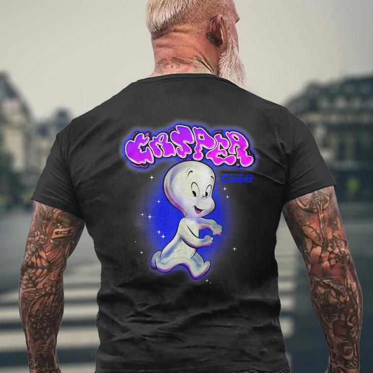 キャスパー・ザ・フレンドリー・ゴースト グラフィティ メンズTシャツ バックプリント 高齢者への贈り物