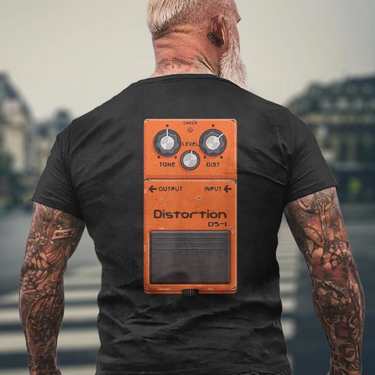 ギター ペダル アンプ 漫画 クール 音楽愛好家 ギフト メンズTシャツ バックプリント 高齢者への贈り物