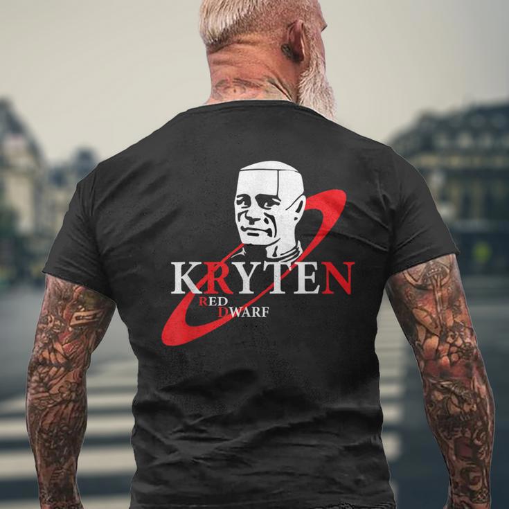 クリテン・レッド・ドワーフ メンズTシャツ バックプリント 高齢者への贈り物