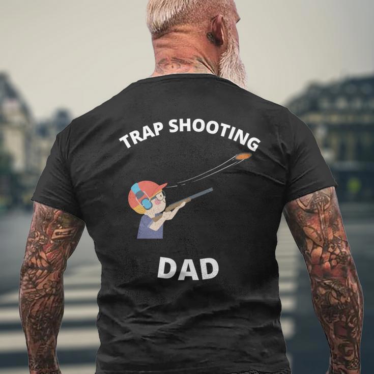 クレイトラップ 射撃 お父さん アウトドア スポーツ メンズ 長袖tシャツ メンズTシャツ バックプリント 高齢者への贈り物