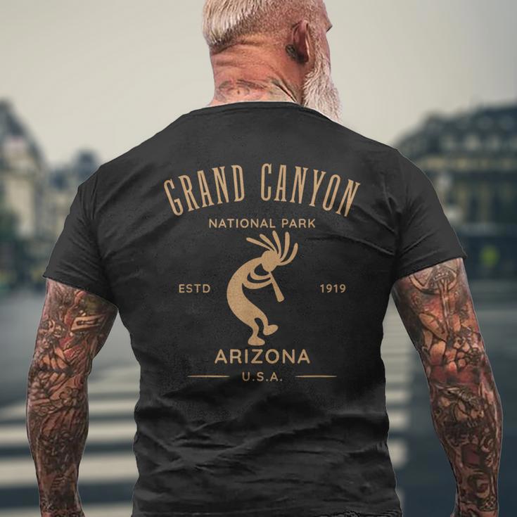 グランドキャニオン国立公園アリゾナデザイン メンズTシャツ バックプリント 高齢者への贈り物