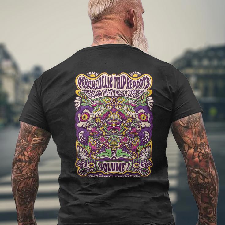 サイケデリックエクスペリエンスストーナー メンズTシャツ バックプリント 高齢者への贈り物