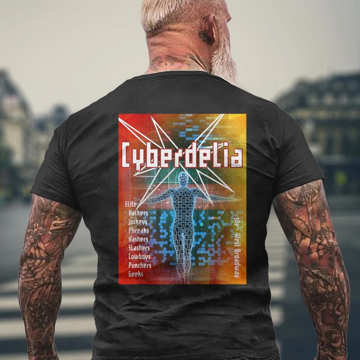 サイバーデリア ニューヨーク メンズTシャツ バックプリント 高齢者への贈り物