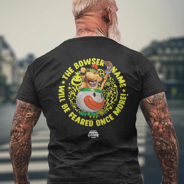 ザ・スーパーマリオギャラクシー・ムービー Bowser Jr Feared 長袖tシャツ メンズTシャツ バックプリント 高齢者への贈り物