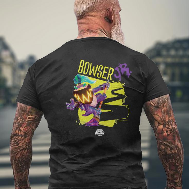 ザ・スーパーマリオギャラクシー・ムービー Wonder Bowser Jr Power 長袖tシャツ メンズTシャツ バックプリント 高齢者への贈り物