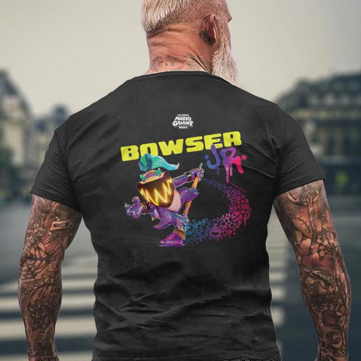 ザ・スーパーマリオギャラクシー・ムービー Wonder Bowser Jr メンズTシャツ バックプリント 高齢者への贈り物