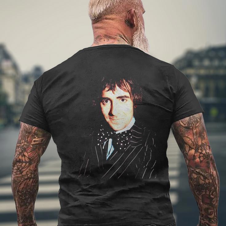ザ・フーのドラマー キース・ムーン 1973 メンズTシャツ バックプリント 高齢者への贈り物