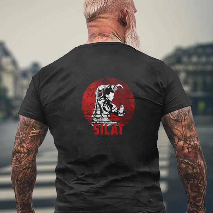 シラット メンズTシャツ バックプリント 高齢者への贈り物