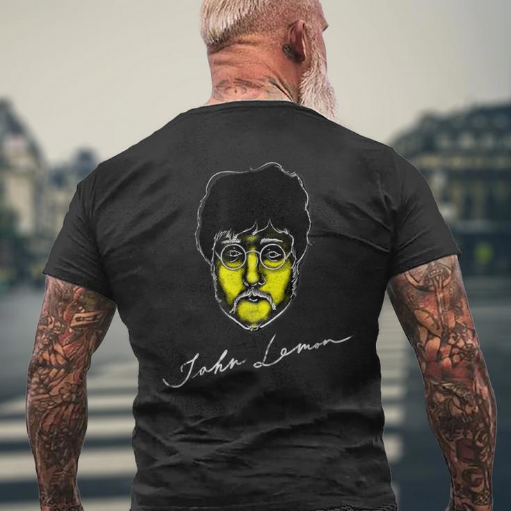 ジョンレモン デザイン ギフト メンズTシャツ バックプリント 高齢者への贈り物