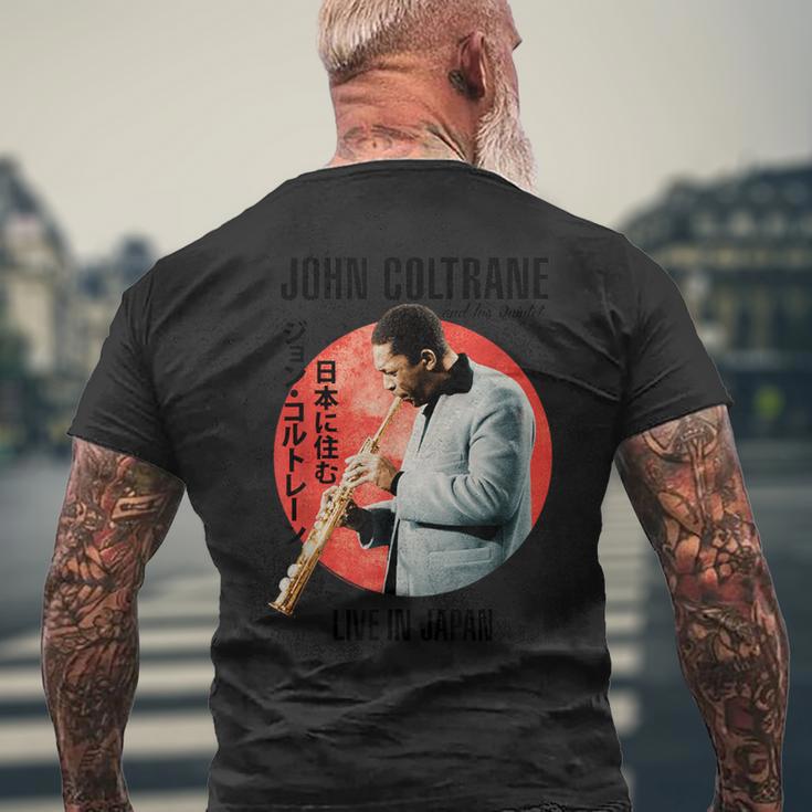 ジョン・コルトレーン ライヴ・イン・ジャパン メンズTシャツ バックプリント 高齢者への贈り物