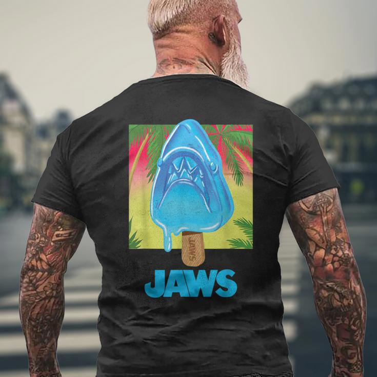 ジョーズharkummer Pop メンズTシャツ バックプリント 高齢者への贈り物