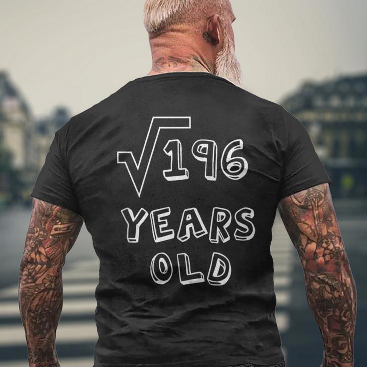 スクエアルート 196年 メンズTシャツ バックプリント 高齢者への贈り物