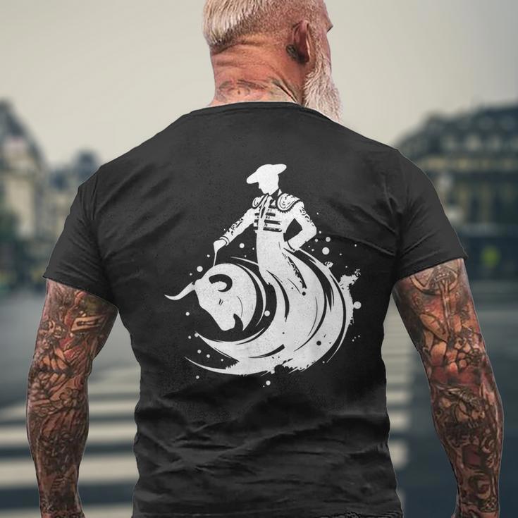 スペインの闘牛士トレロ メンズTシャツ バックプリント 高齢者への贈り物