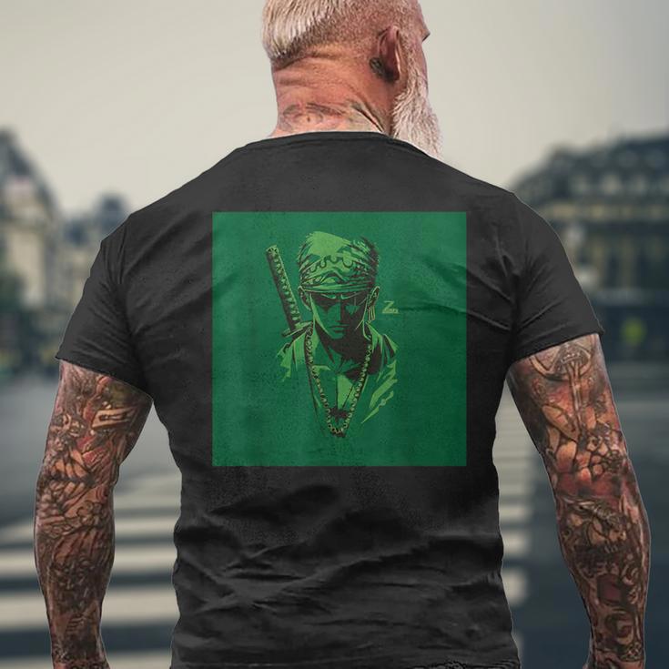 ゾロを知ってるだろ メンズTシャツ バックプリント 高齢者への贈り物