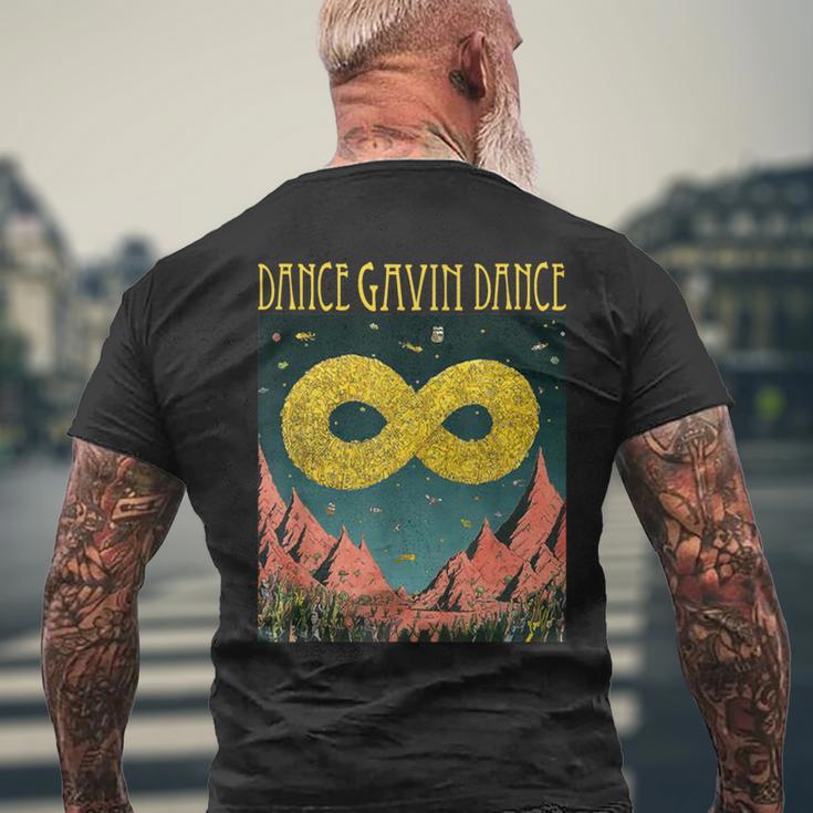 ダンス・ギャビン・ダンス-マザーシップ-ダンス・ギャビン・ダンス・マーチ メンズTシャツ バックプリント 高齢者への贈り物