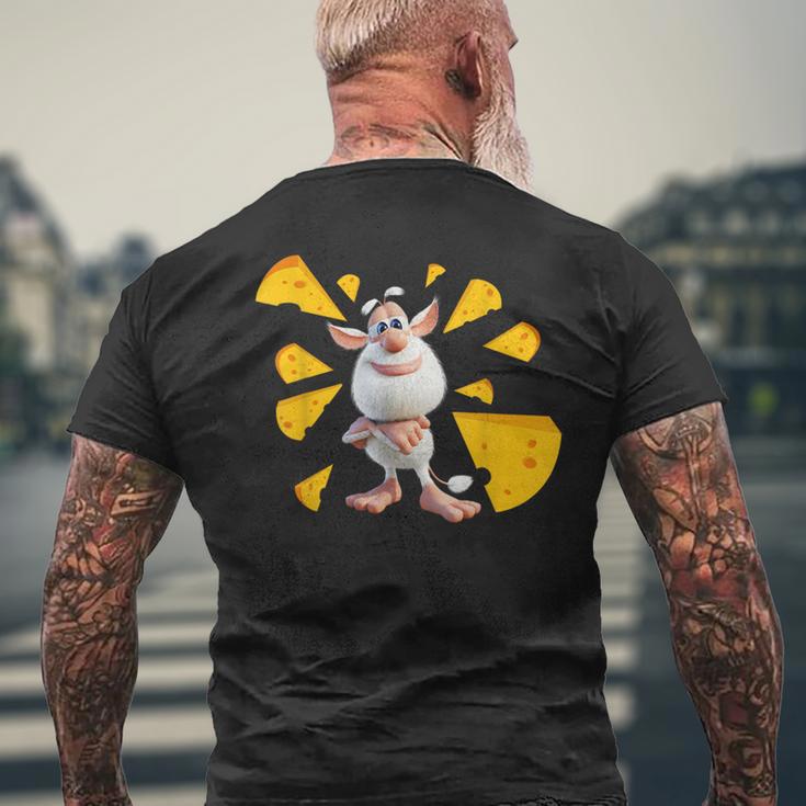 チーズターゲット ブーバ メンズTシャツ バックプリント 高齢者への贈り物