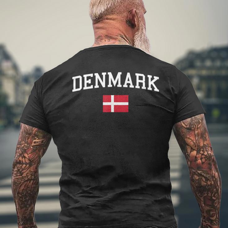 デンマーク国旗 メンズ レディース キッズ デンマーク メンズTシャツ バックプリント 高齢者への贈り物