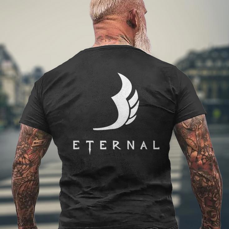 デヴィッド・C・ギア『エターナル』 メンズTシャツ バックプリント 高齢者への贈り物