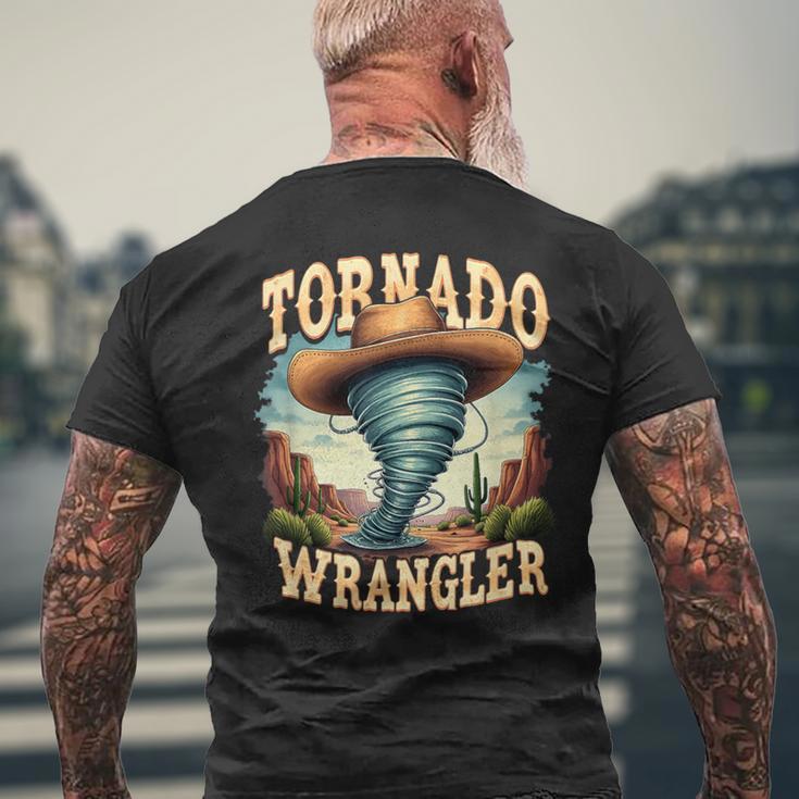 トルネード ラングラー カウボーイ ラングラー レディース メンズ キッズ メンズTシャツ バックプリント 高齢者への贈り物