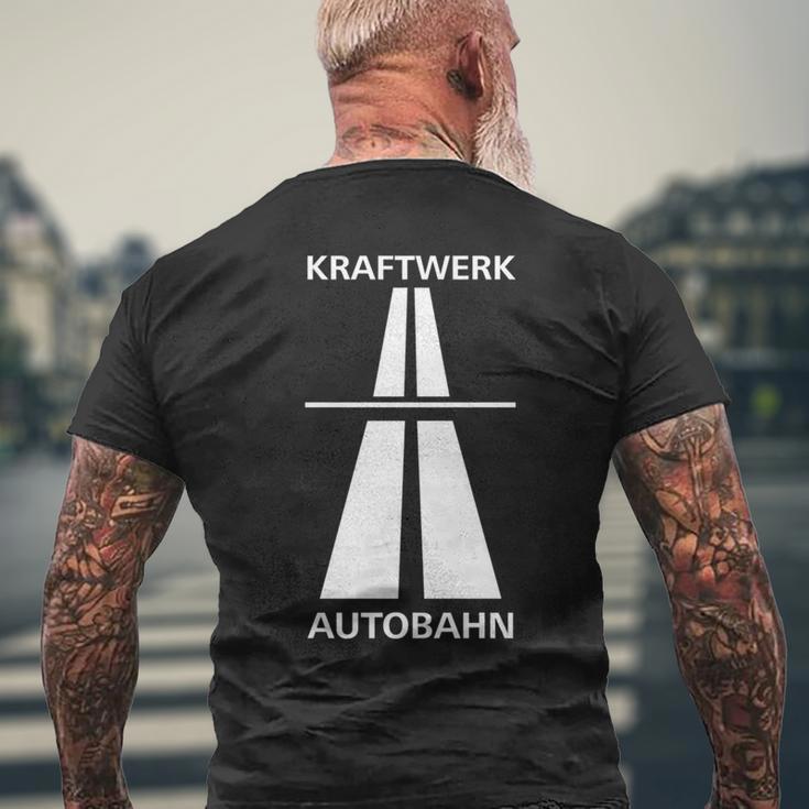 ドイツでの楽しい高速運転のためのクラフトワークアウトバーン 長袖tシャツ メンズTシャツ バックプリント 高齢者への贈り物