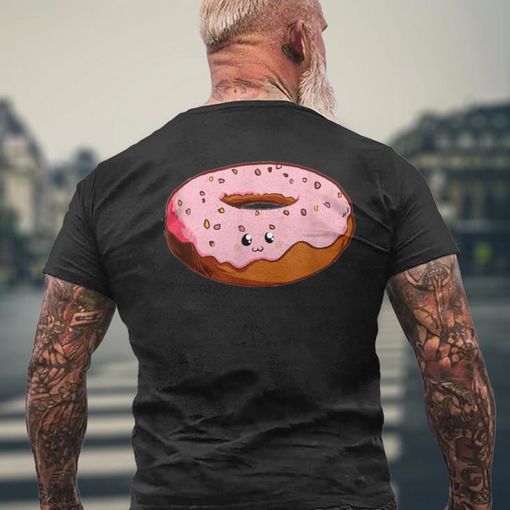 ドーナツドーナツコスチューム カワイイドーナツ メンズTシャツ バックプリント 高齢者への贈り物