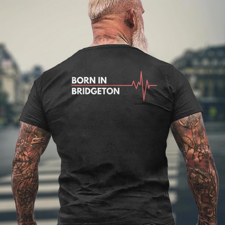 ニュージャージー州ブリヂストン 誕生都市 メンズTシャツ バックプリント 高齢者への贈り物