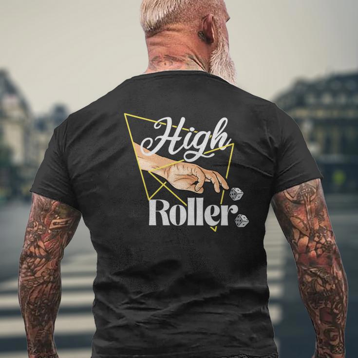 ハイローラー ゲーミングギャンブル カジノ ビッグベット ギャンブラー 長袖tシャツ メンズTシャツ バックプリント 高齢者への贈り物