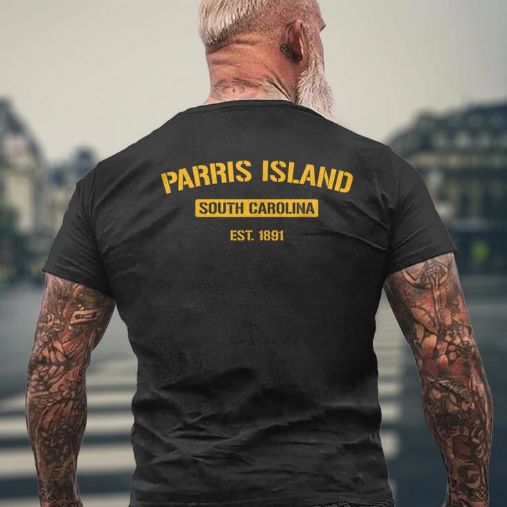 パリスアイランドシャツ ビンテージ サウスカロライナtシャツ メンズTシャツ バックプリント 高齢者への贈り物