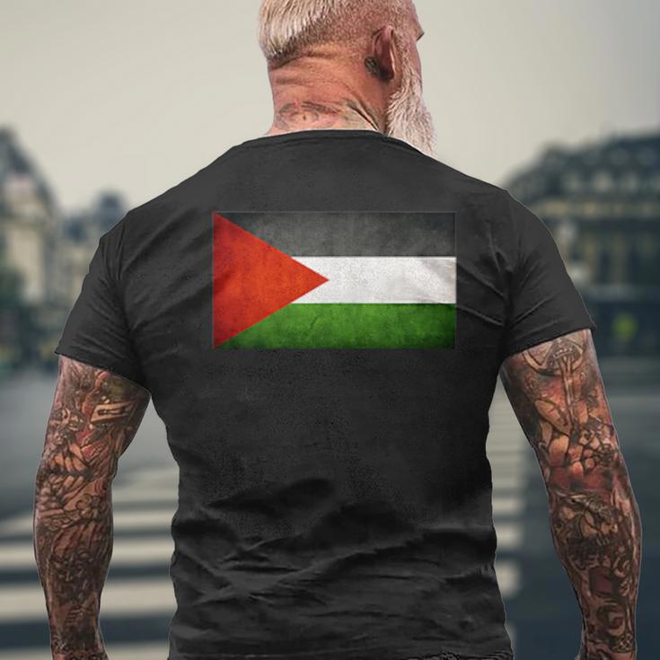 パレスチナ国旗tシャツパレスチナ国旗 メンズTシャツ バックプリント 高齢者への贈り物