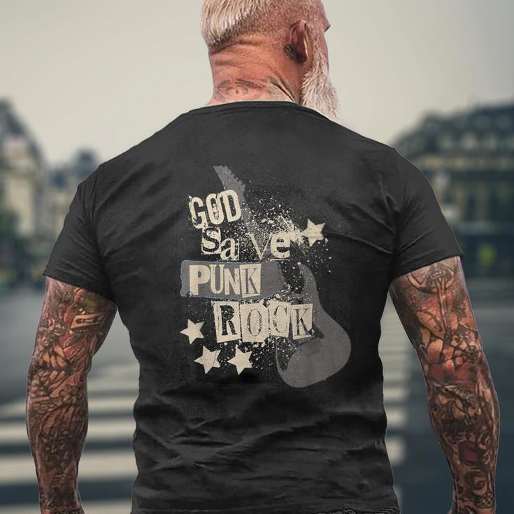 パンク ロッカー バンド エモ アナーキー ゴシック ブリティッシュ レトロな外観 メンズTシャツ バックプリント 高齢者への贈り物