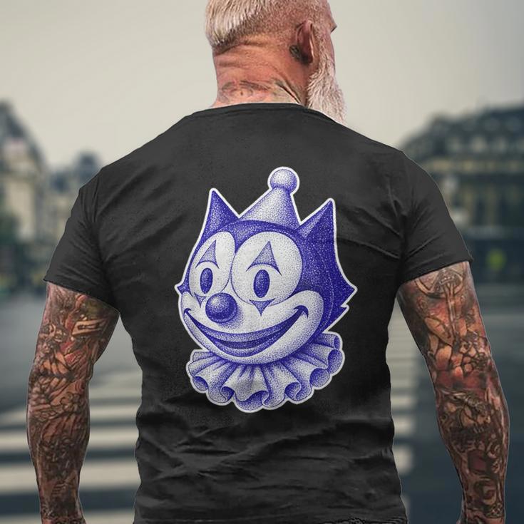 ピエロ・チカーノ・フェリックス メンズTシャツ バックプリント 高齢者への贈り物